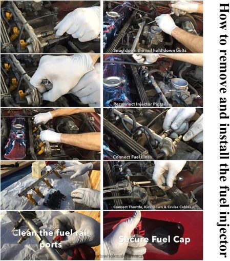Car Parts Kingston N62XF84 IWP212 Fuel Injector FORD