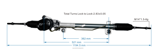 Auto Parts Jamaica N62XF2689 Power Steering Rack 26212090 26212091 26270781 CHEVROLET