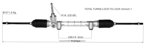 Car Parts For Sale In Jamaica N62XF2793 Power Steering Rack 68543684AA 52158008 DODGE/CHRYSLER