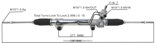 Car Parts Wholesale Jamaica N62XF2782 Power Steering Rack 52039207AC 52106477AC 52106477AF DODGE/CHRYSLER