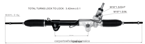 Car Parts Wholesale Jamaica N62XF2792 Power Steering Rack 52109984AH 97390 1020219 52109970AA 22-389 DODGE/CHRYSLER