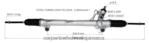 Motorcycle Spare Parts Wholesale N62XF2790 Power Steering Rack 52089292AE DODGE/CHRYSLER