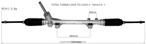 Auto Parts Wholesale N62XF2678 Power Steering Rack J7BC-3A500-JB 3L547-B562AA 1908702 FORD