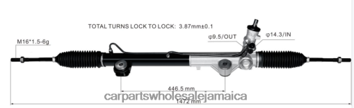 Car Parts Portmore N62XF2666 Power Steering Rack 8L3Z-3504-DRM FORD