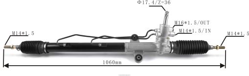 Car Parts For Sale In Jamaica N62XF2523 Power Steering Rack 53601-S84-G04 53601-S84-A03 HONDA
