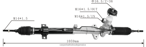 Car Parts For Sale In Jamaica N62XF2733 Power Steering Rack 57700-1Z000 57700-1M500 HYUNDAI/KIA