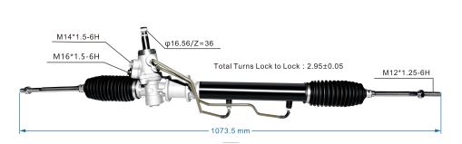 Car Parts For Sale In Jamaica N62XF2773 Power Steering Rack 57710-05900 HYUNDAI/KIA