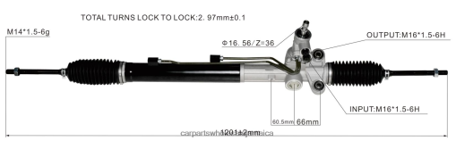 Motorcycle Spare Parts Wholesale N62XF2770 Power Steering Rack 577003M300 577003M000 HYUNDAI/KIA