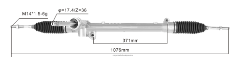 Automotive Parts Wholesale Distributor N62XF2637 Power Steering Rack DA6A-32-110A MAZDA