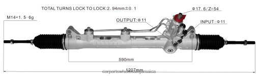 Motorcycle Spare Parts Wholesale N62XF2430 Power Steering Rack 2214605100 MERCEDES-BENZ/BMW