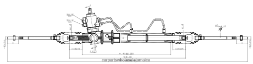 Car Parts Jamaica N62XF2551 Power Steering Rack MB911897 MITSUBISHI