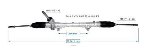 Car Parts Montego Bay N62XF2545 Power Steering Rack 4410A769 MITSUBISHI