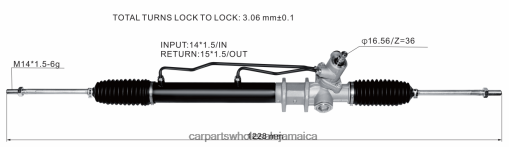 Car Parts Portmore N62XF2546 Power Steering Rack MB351994 57705-43011 57700-43000 57705-43011 57705-43010 MITSUBISHI