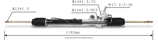 Auto Parts Jamaica N62XF2569 Power Steering Rack 49001-4Z001 49001-4Z011 49001-4Z700 49001-4Z800 49001-F4600 49001-8M720 NISSAN