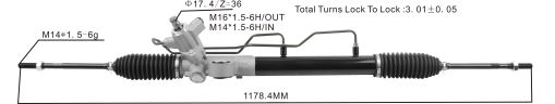 Auto Parts Wholesale N62XF2578 Power Steering Rack 49001-5M406 49001-5M407 49001-BN013 NISSAN