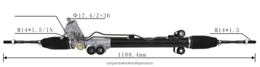 Car Parts For Sale In Jamaica N62XF2573 Power Steering Rack 49001-CG101 NISSAN