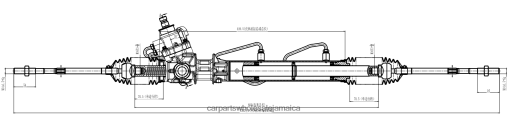 Car Parts Jamaica N62XF2581 Power Steering Rack 49200-44U05 NISSAN