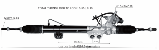 Car Parts Portmore N62XF2576 Power Steering Rack 49001-1LB3B 49001-1LB2A 49001-1LB2B 49001-1LB3A NISSAN
