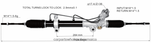Car Parts Portmore N62XF2596 Power Steering Rack 49001-9Y200 NISSAN