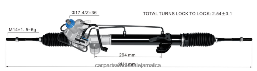 Motorcycle Spare Parts Wholesale N62XF2580 Power Steering Rack 49001-9N50A 49001-9N50B NISSAN