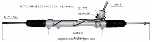Car Parts Montego Bay N62XF2835 Power Steering Rack LR005939 LAND ROVER