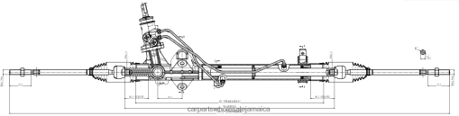 Car Parts Montego Bay N62XF2845 Power Steering Rack A21R23-3400014 GAZ