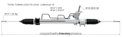 Car Parts Jamaica N62XF2651 Power Steering Rack PW891905 PW825852 PROTON/PERODUA