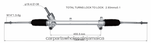 Car Parts Wholesale Jamaica N62XF2832 Power Steering Rack 7069974366 ROEWE