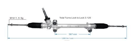 Car Parts Kingston N62XF2624 Power Steering Rack 48500-52S00 SUZUKI