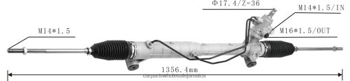 Car Parts Montego Bay N62XF2615 Power Steering Rack 48580-65J51 SUZUKI