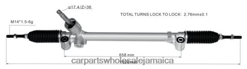 Car Parts Portmore N62XF2616 Power Steering Rack 48580-71L62 48580-71L63 SUZUKI