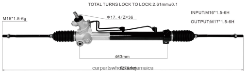 Auto Parts Jamaica N62XF2459 Power Steering Rack 44250-48051 44250-48050 44200-48051 TOYOTA