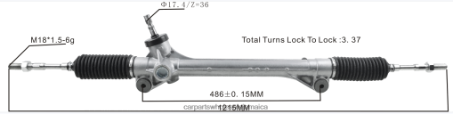 Car Parts For Sale In Jamaica N62XF2463 Power Steering Rack 45510-08020 TOYOTA