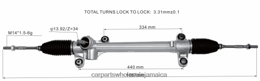 Car Parts Kingston N62XF2444 Power Steering Rack 45510-47030 45510-47020 TOYOTA