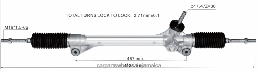 Car Parts Montego Bay N62XF2515 Power Steering Rack 45510-48020 TOYOTA