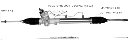 Car Parts Portmore N62XF2506 Power Steering Rack 44200-28210 TOYOTA