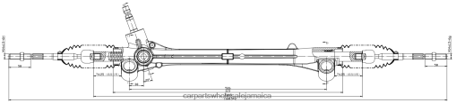 Car Parts Wholesale Jamaica N62XF2452 Power Steering Rack 44250-52010 44250-52340 44250-52200 TOYOTA