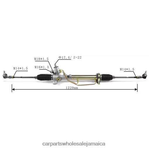 Car Parts For Sale In Jamaica N62XF1473 Power Steering Rack 1H0422803A VOLKSWAGEN