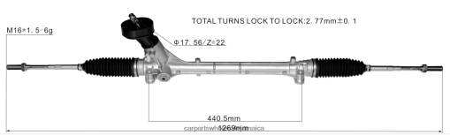Car Parts Kingston N62XF2424 Power Steering Rack 2Q1423061C VOLKSWAGEN