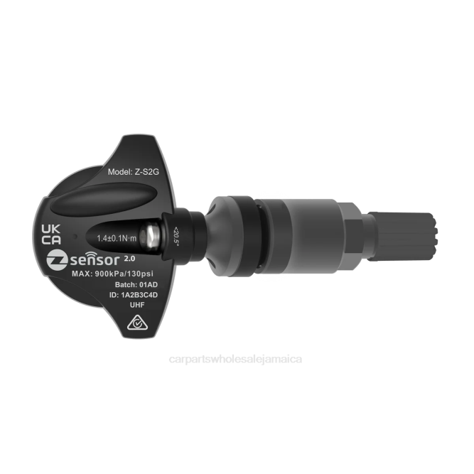 Car Parts For Sale In Jamaica J2681391 Holden OE Replacement TPMS Sensor - OE P/N 95712232, 13598773 Freq 433Mhz Metal Valve Stem - Dark Gray